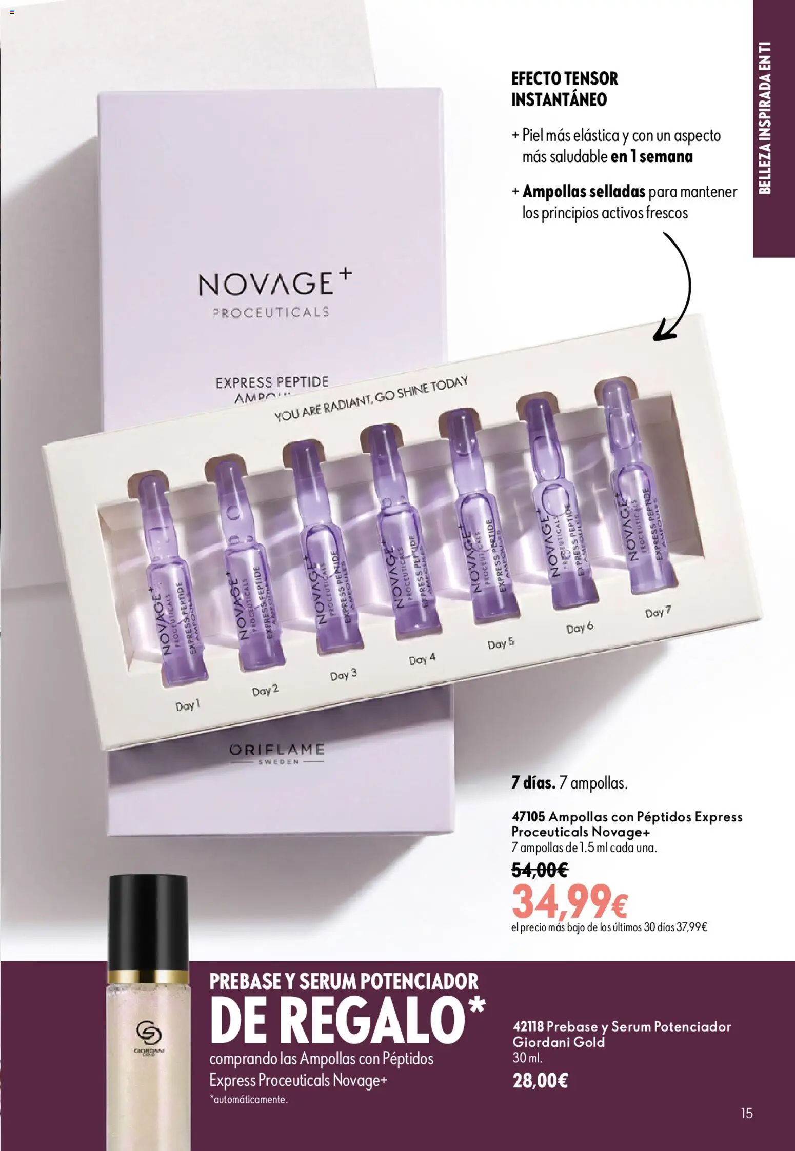 Oriflame - Catálogo Campaña 13 │ válido desde el 16/09/2026 | Página: 15 | Productos: Sérum