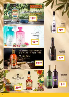Billa leták platný od 30.09.2026 | Strana: 36 | Produkty: Víno, Rúžové víno, Slivovica, Gin