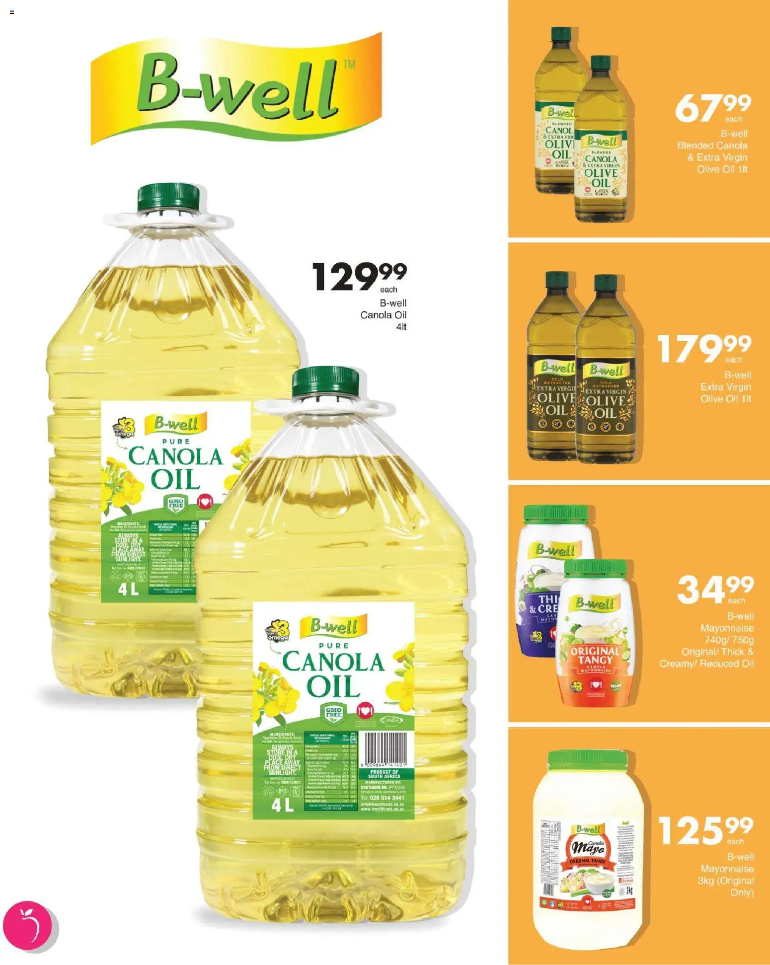 New Save catalogue – valid from 15/10/2026 | Page: 28 | Products: Ingredients, Oil, Extra virgin olive oil, Mayonnaise