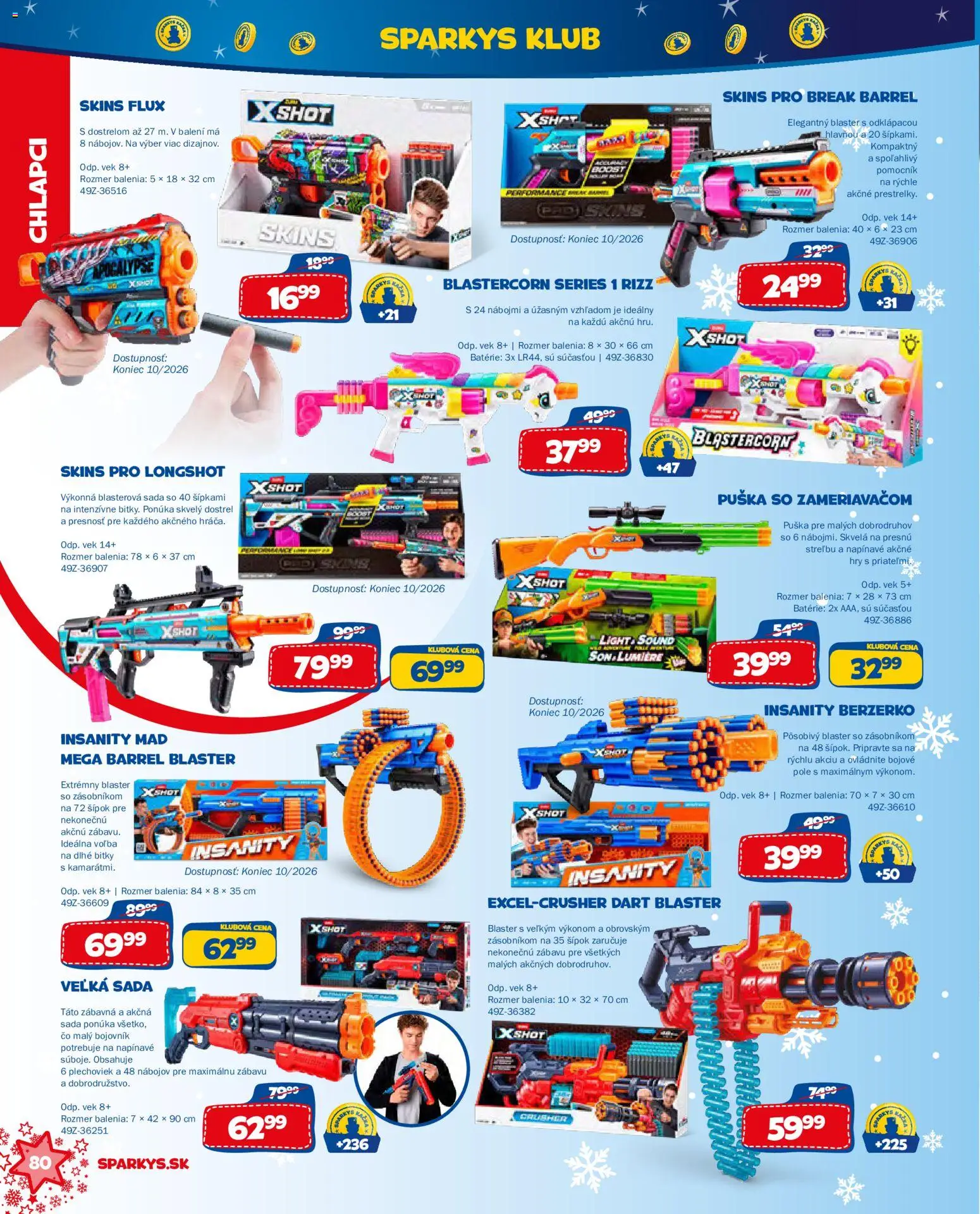 Nové ALLTOYS akcie – leták je platný od 06.10.2026 | Strana: 80 | Produkty: Batérie