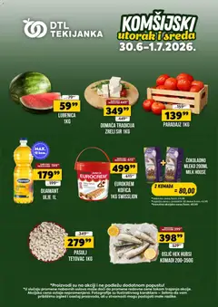 Tekijanka katalog Komšijski utorak i sreda - pregled Tekijanka kataloga - važi od 30.06.2026