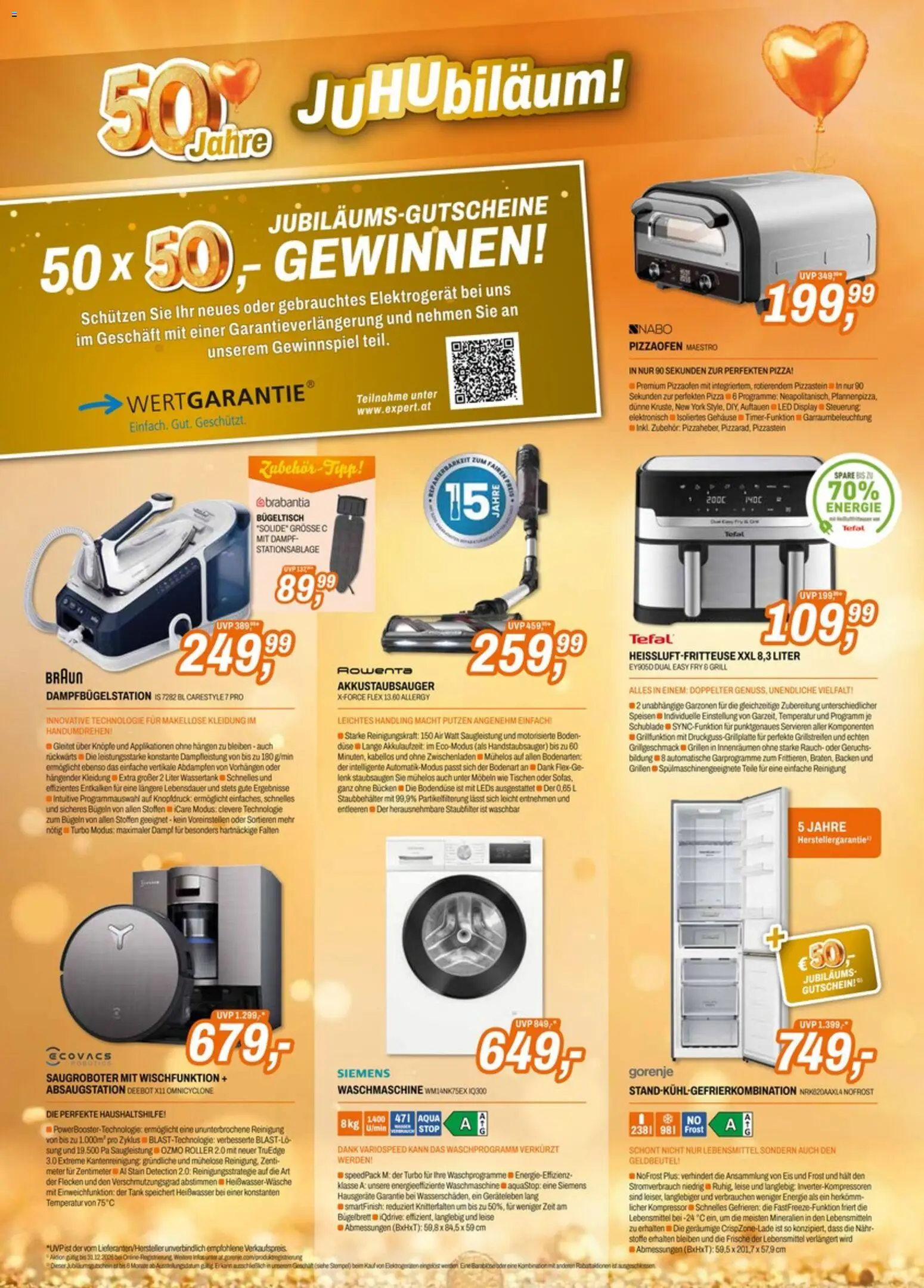 Expert Prospekt aktuell gültig ab 27.07.2026 | Seite: 2 | Produkte: Eis, Libacomb, Grill, Pizza