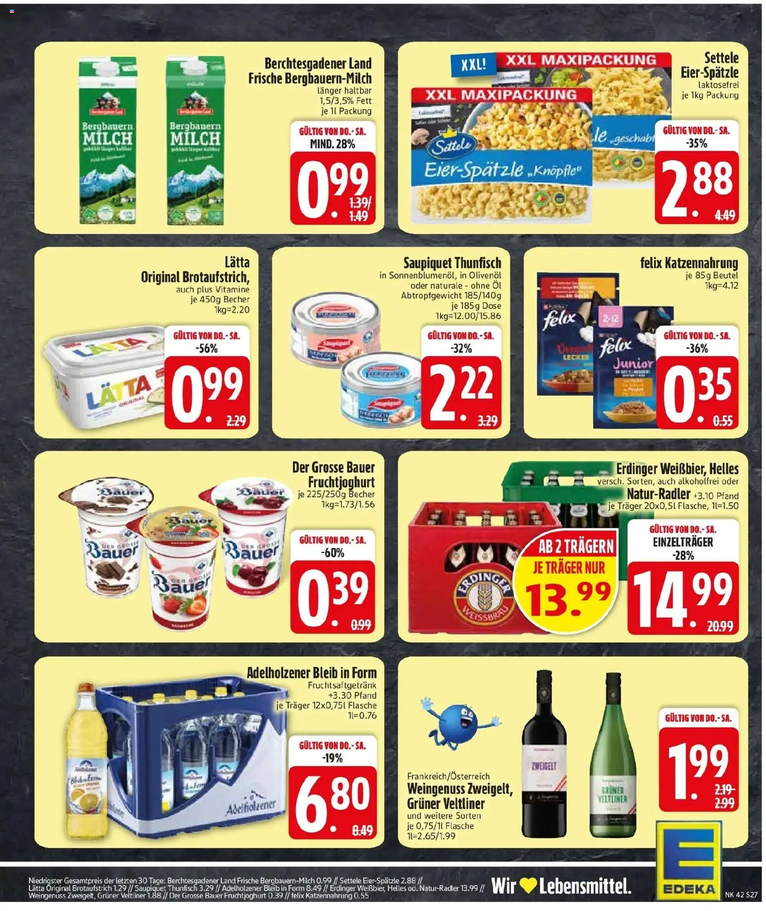 Edeka Prospekt Chieming (ab 12.10.2026) » Angebote Online | Seite: 31 | Produkte: Öl, Olivenol, Adelholzener, Fruchtjoghurt
