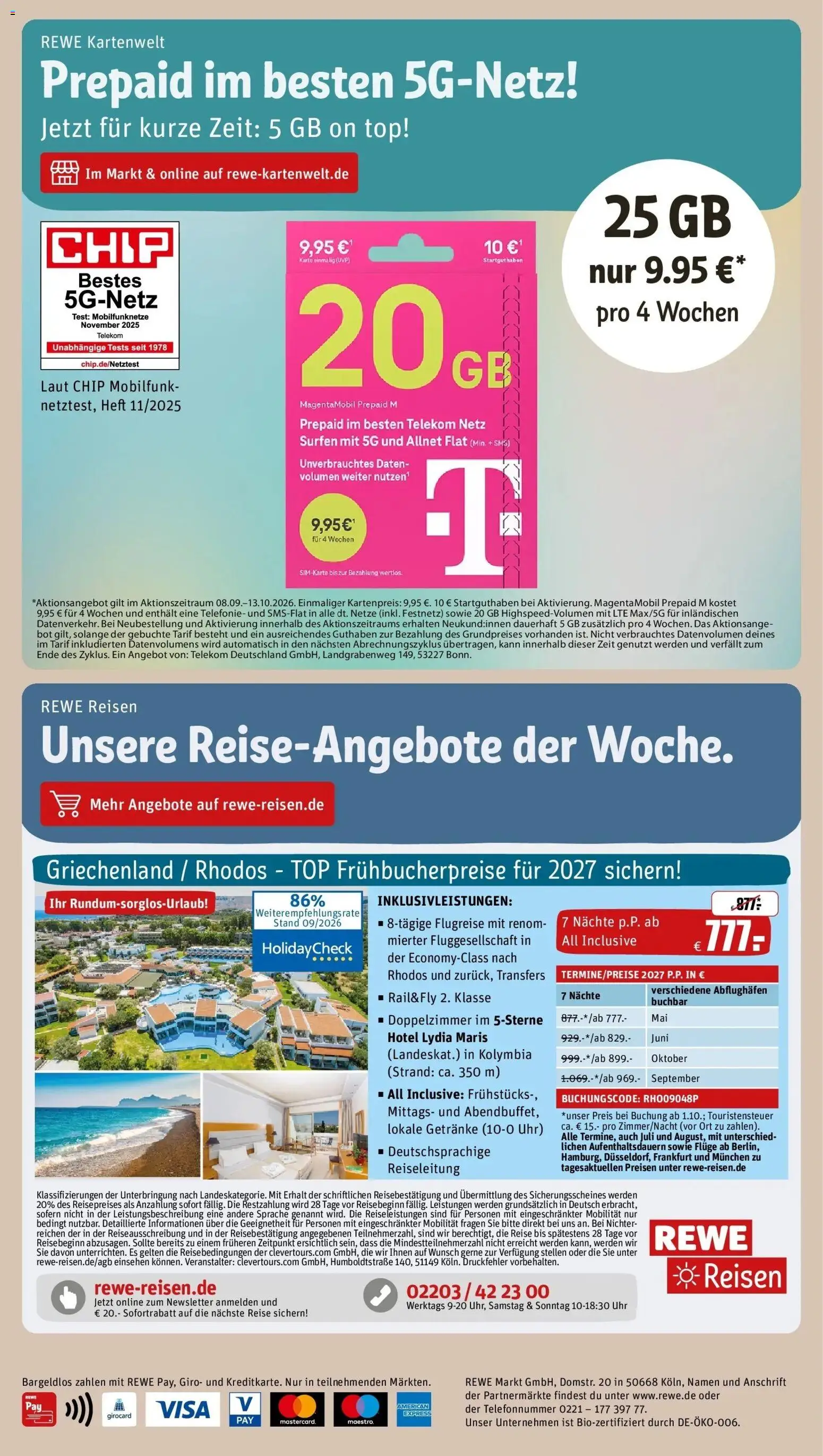 REWE Prospekt ab 21.09.2026 zum Blättern » Angebote | Seite: 38 | Produkte: Top, Uhr