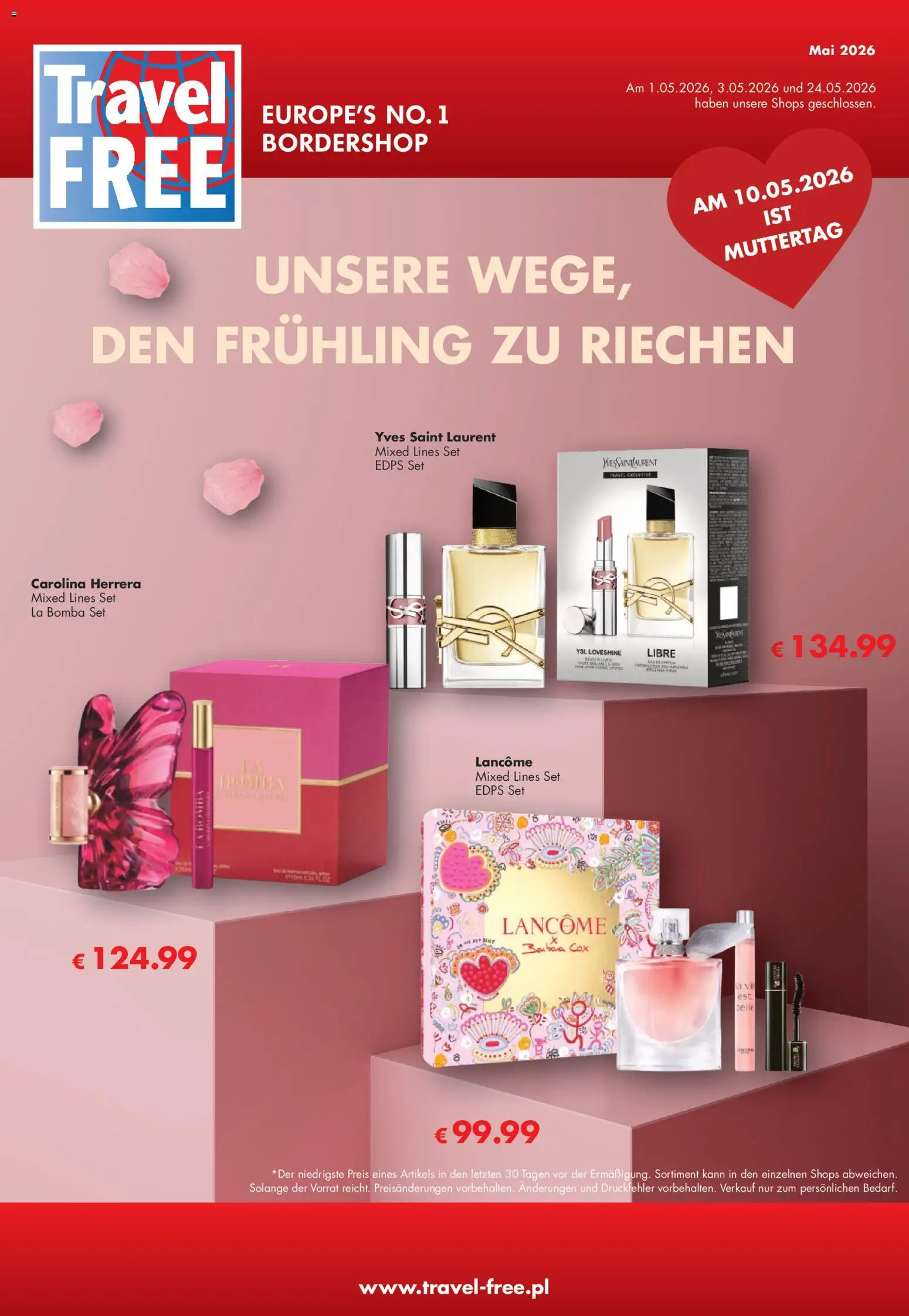 Travel Free Angebote – gültig ab 01.05.2026 | Seite: 1