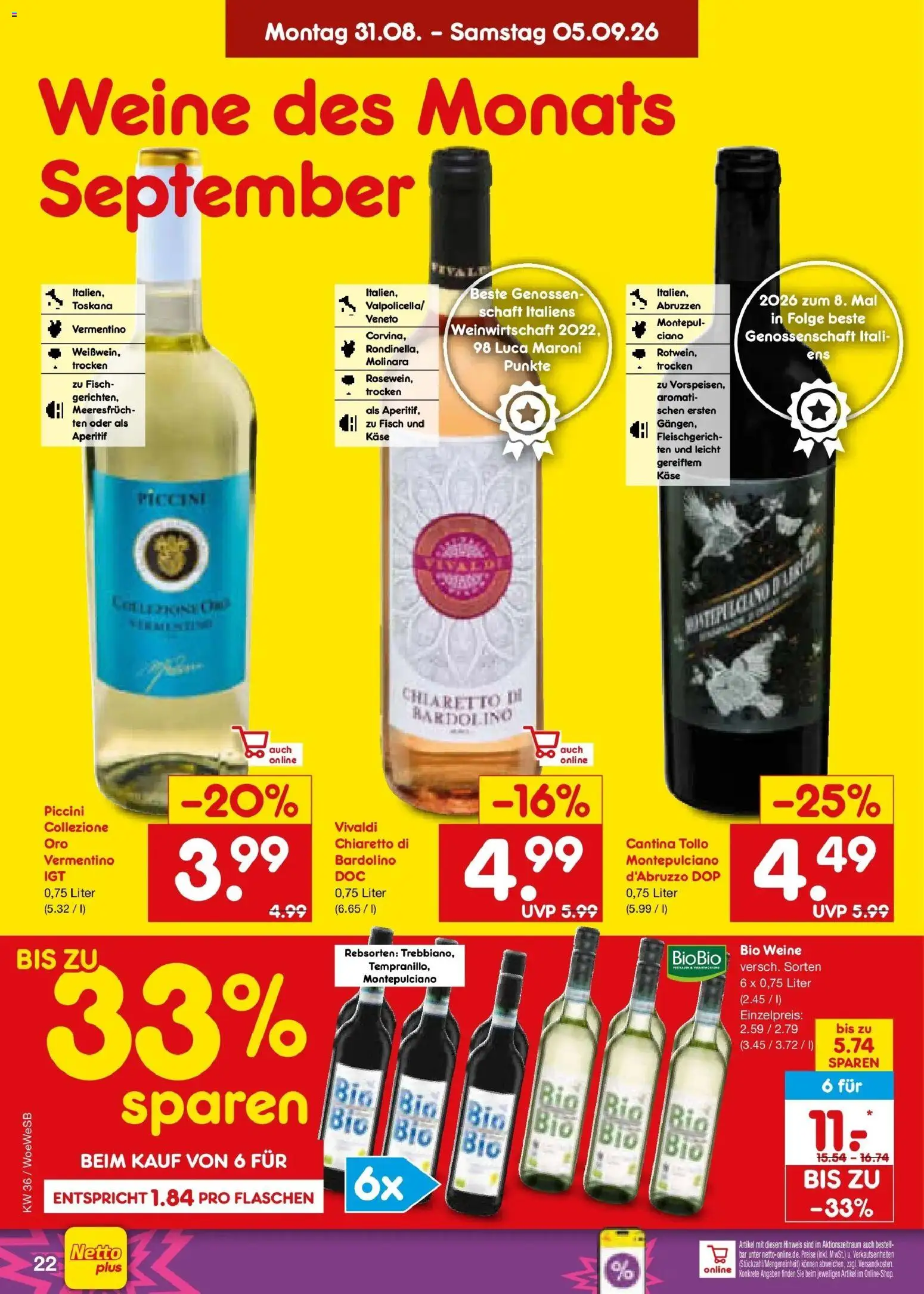 Netto Marken-Discount Prospekt Katzweiler (ab 31.08.2026) » Angebote | Seite: 30 | Produkte: Käse, Fisch