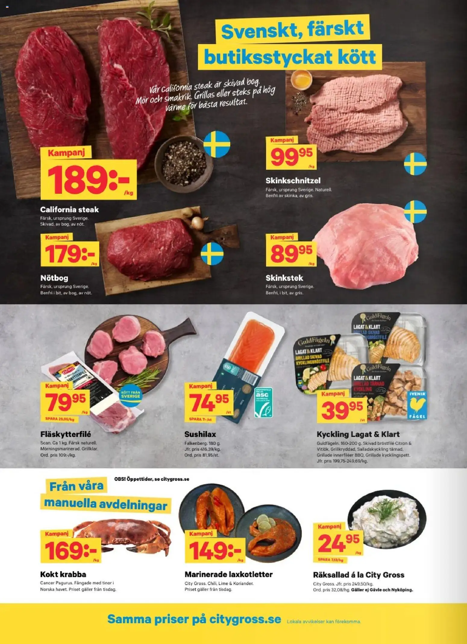 City Gross reklamblad aktuell från 28/09/2026 | Sida: 2