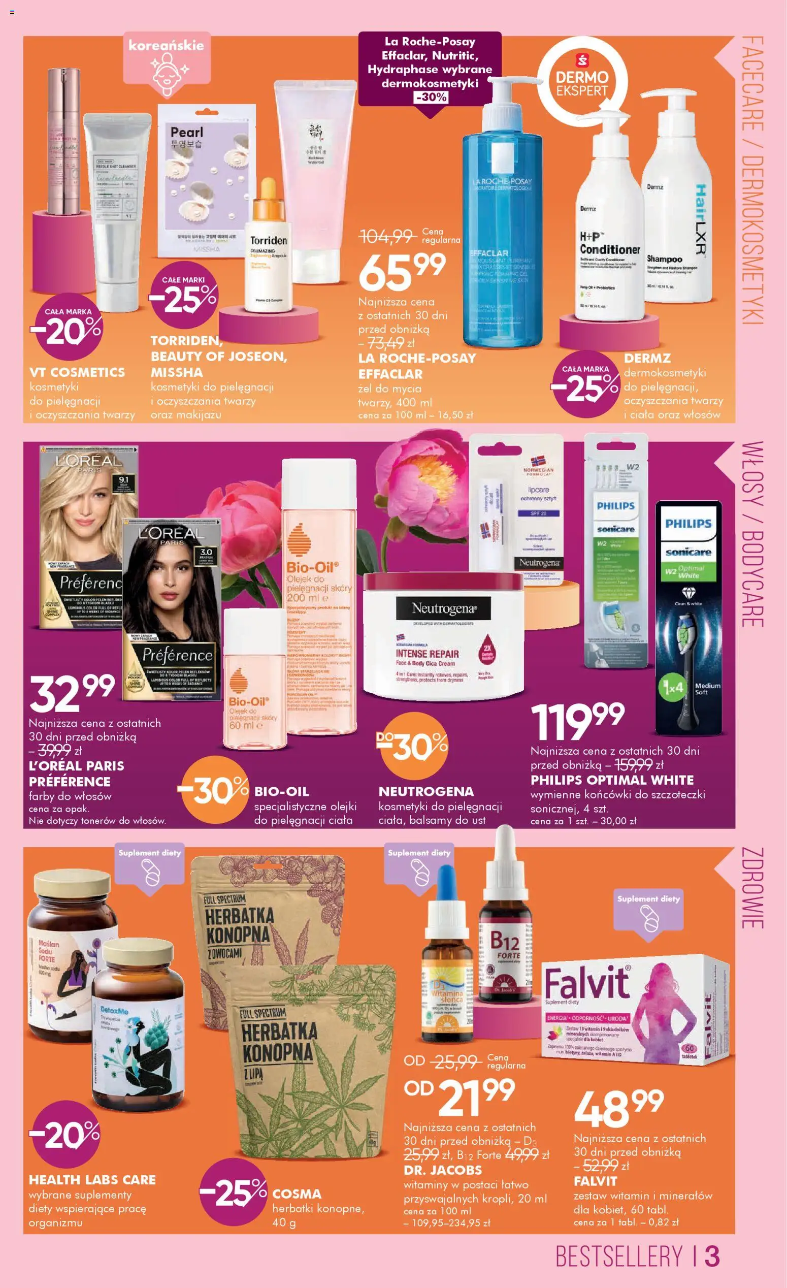 Super-pharm gazetka od 05.03.2026 | Strona: 3 | Produkty: Farby do włosów, Kosmetyki, Body