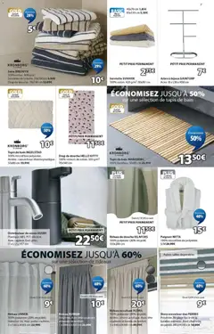 Jysk - Prévisualisation de Jysk catalogue valide à partir de 24/06/2026 | Page: 7 | Produits: Tapis de bain, Savon, Store, Rideau