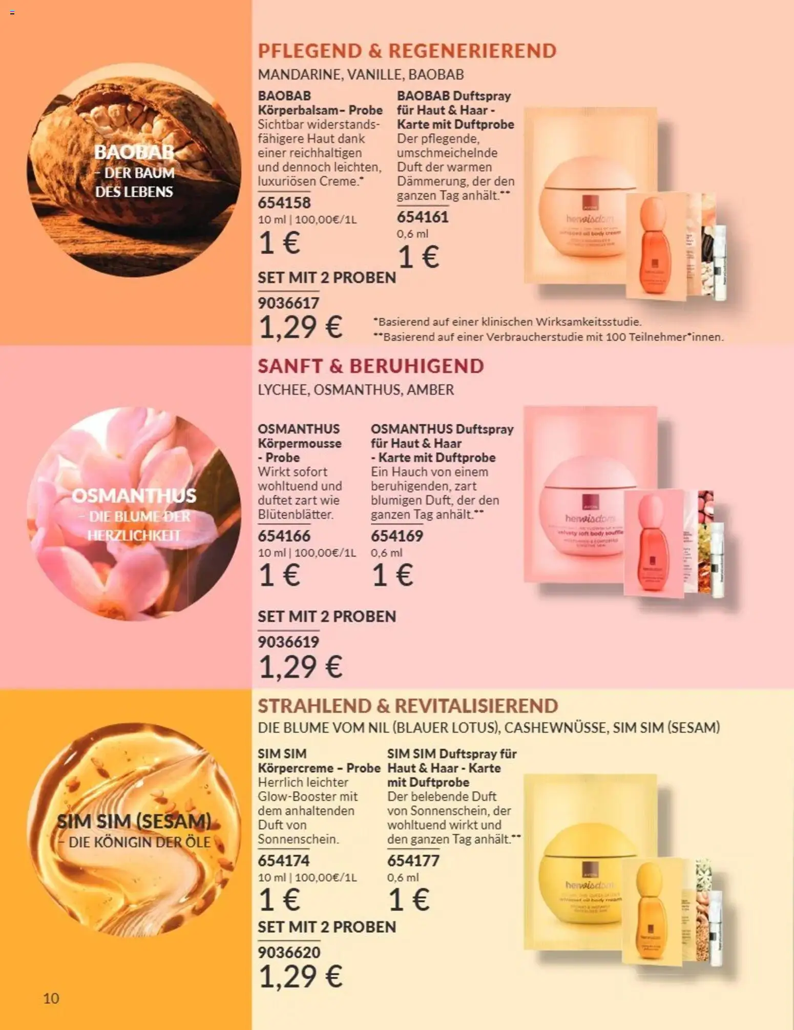 AVON Katalog August 2026 – gültig ab 08.08.2026 | Seite: 10 | Produkte: Duft, Creme, Körpercreme