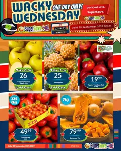 Super Save specials catalogue – valid from 30/09/2026