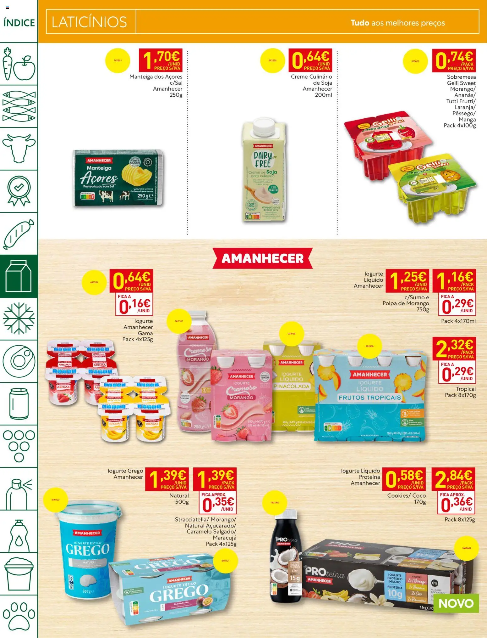 Recheio folheto │ válido de 09.06.2026 | Página: 14 | Produtos: Sal, Iogurte, Creme, Iogurte liquido