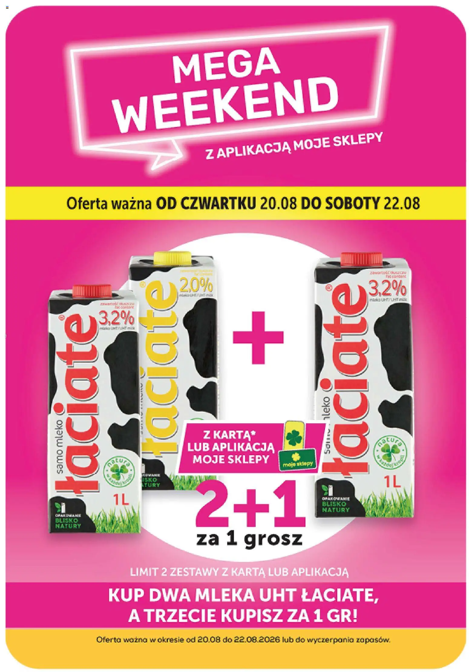 ABC gazetka - Market od 20.08.2026 | Strona: 4 | Produkty: Karta, Mleka