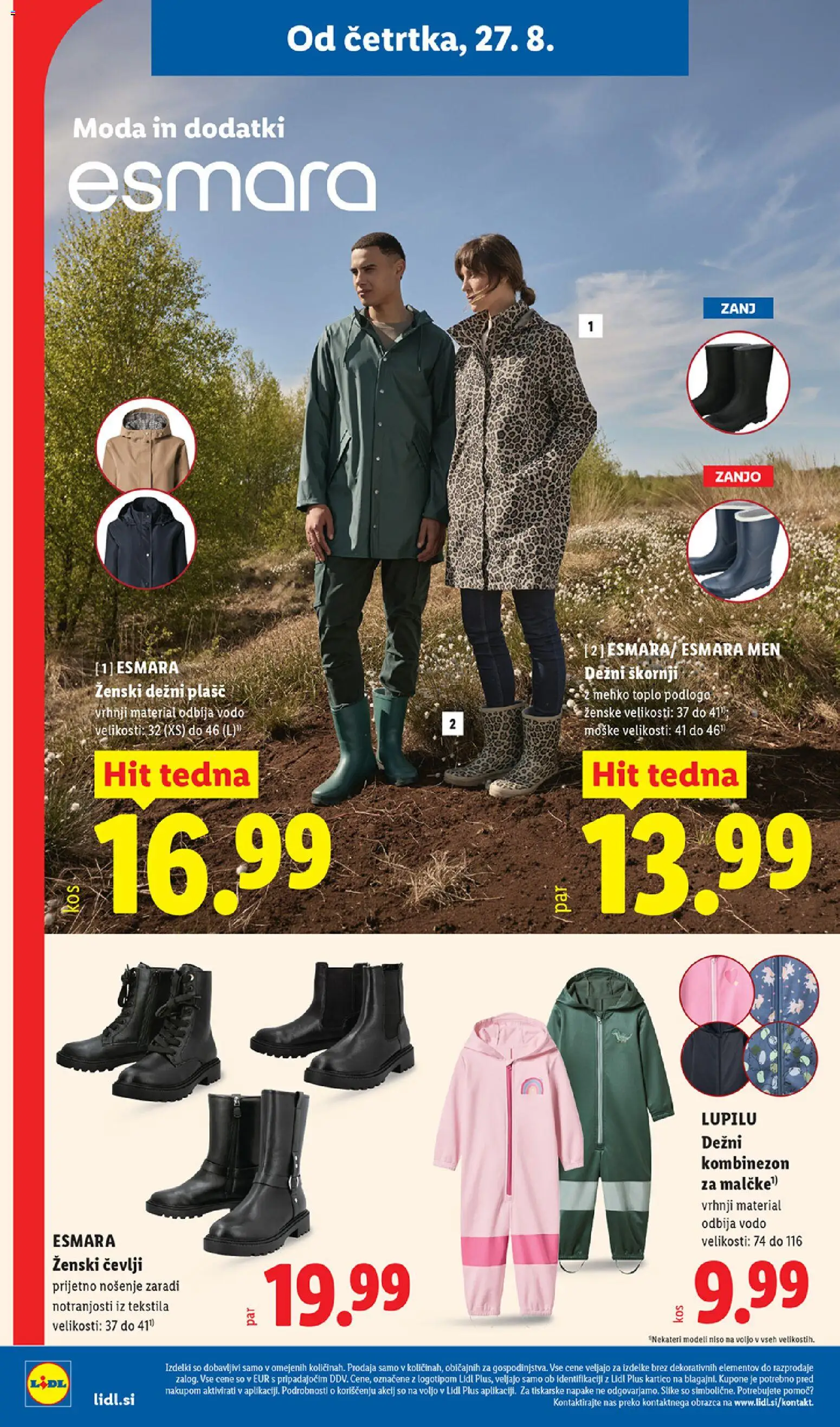 Novi Lidl katalog ponudbe – veljaven od 27.08.2026 | Stran: 22