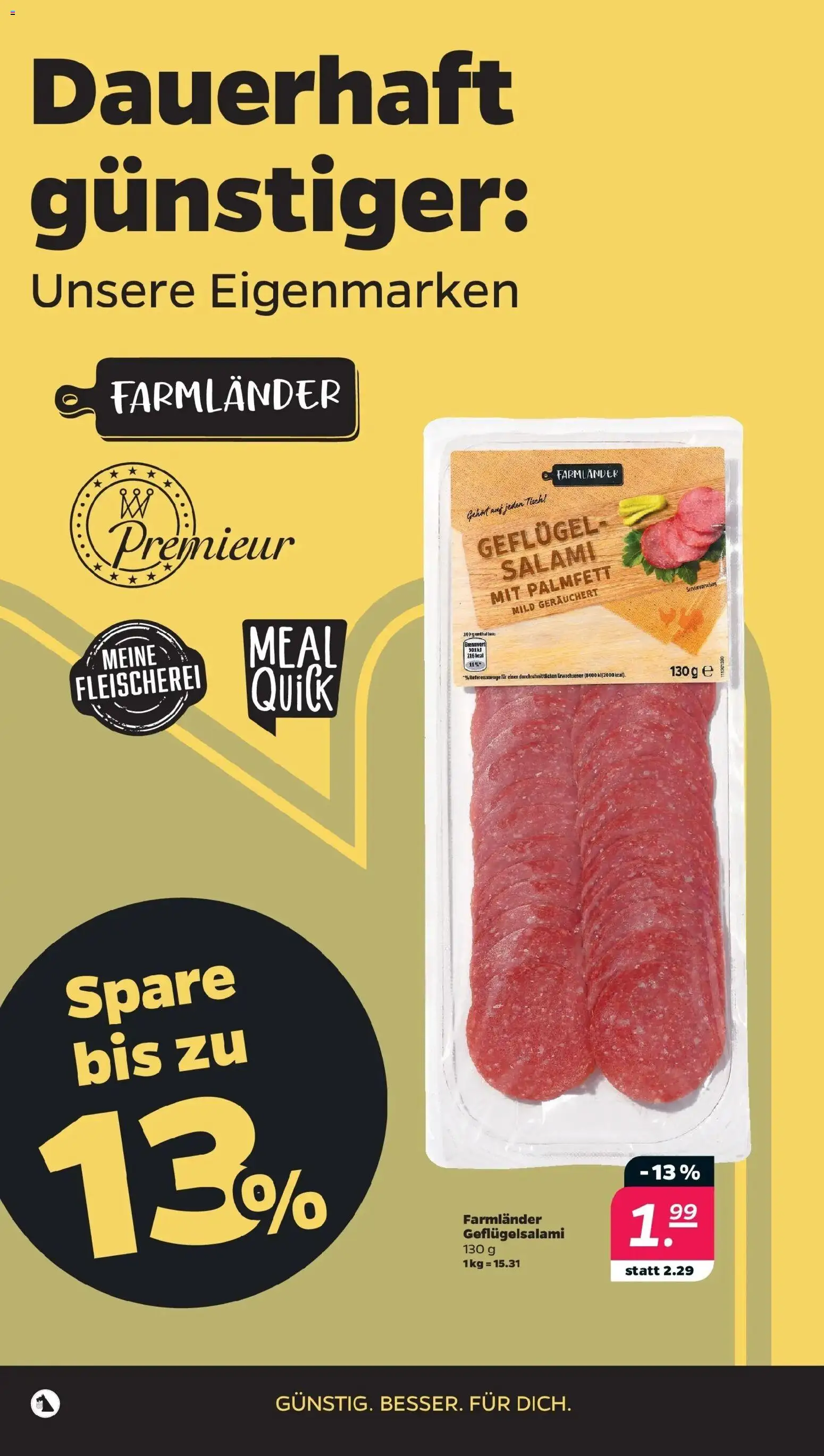 Netto - Netto APS : Wochenangebote ab 10.08.2026 → Angebote nächste Woche | Seite: 6 | Produkte: Tisch, Salami