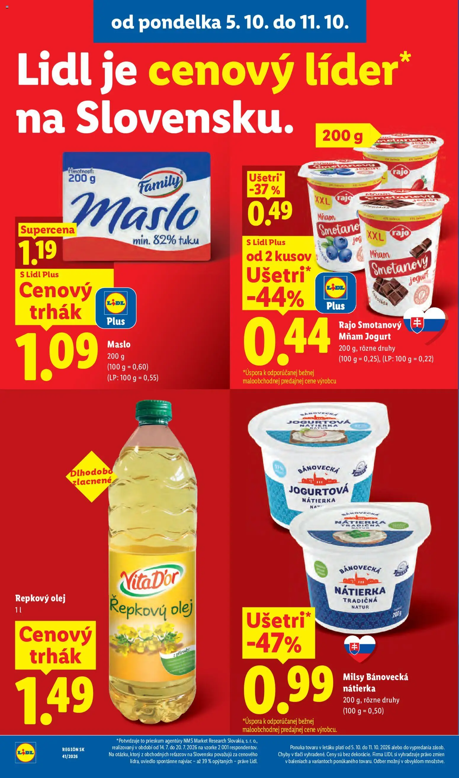 Nové Lidl akcie – leták je platný od 05.10.2026 | Strana: 18