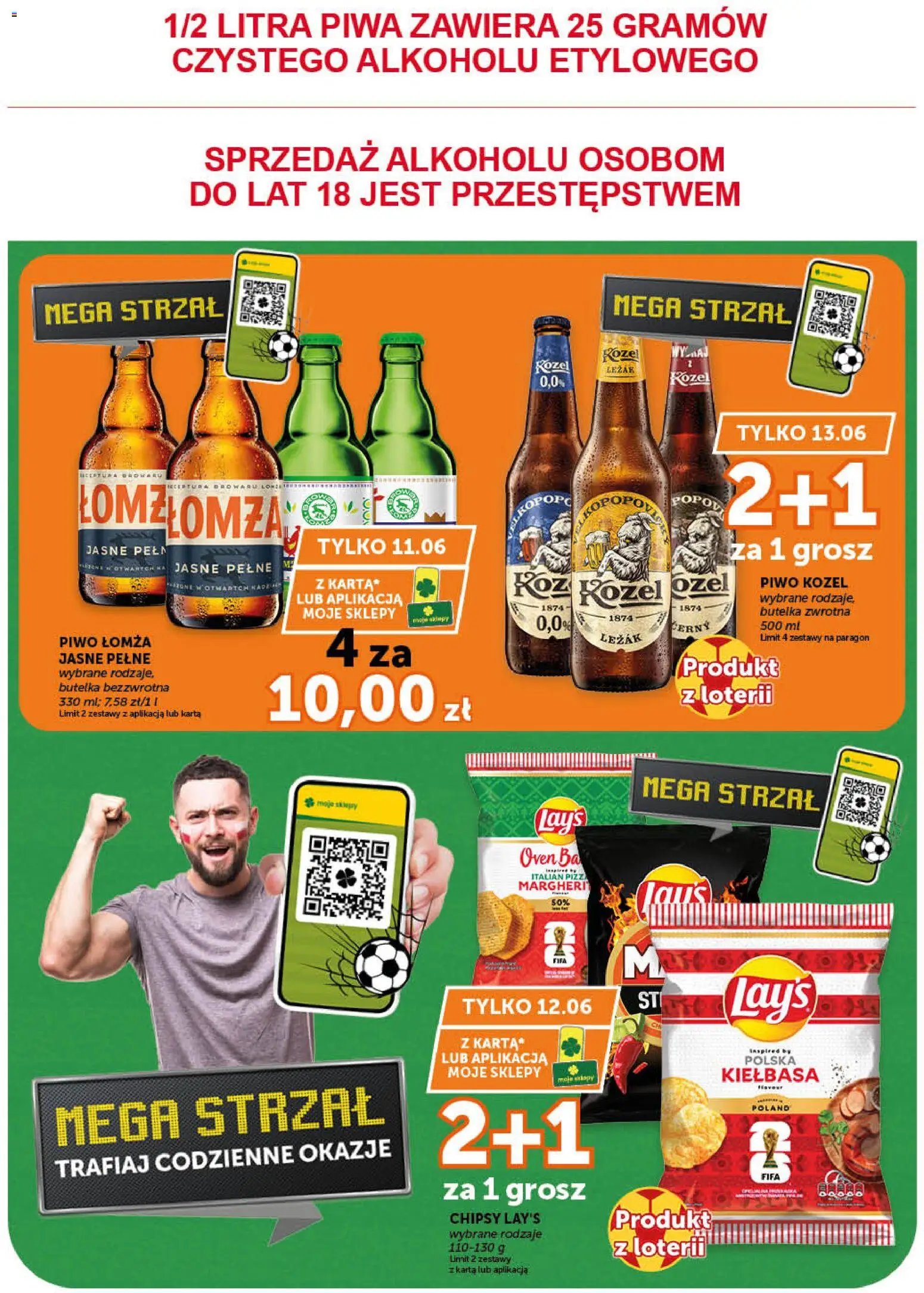 Groszek gazetka - Market od 11.06.2026 | Strona: 8 | Produkty: Karta, Leżak, Pizza, Piwo