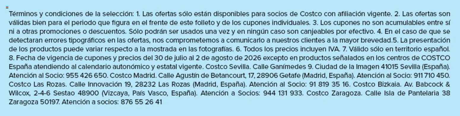 Costco 4 días de descuentos │ válido desde el 30/07/2026 | Página: 3