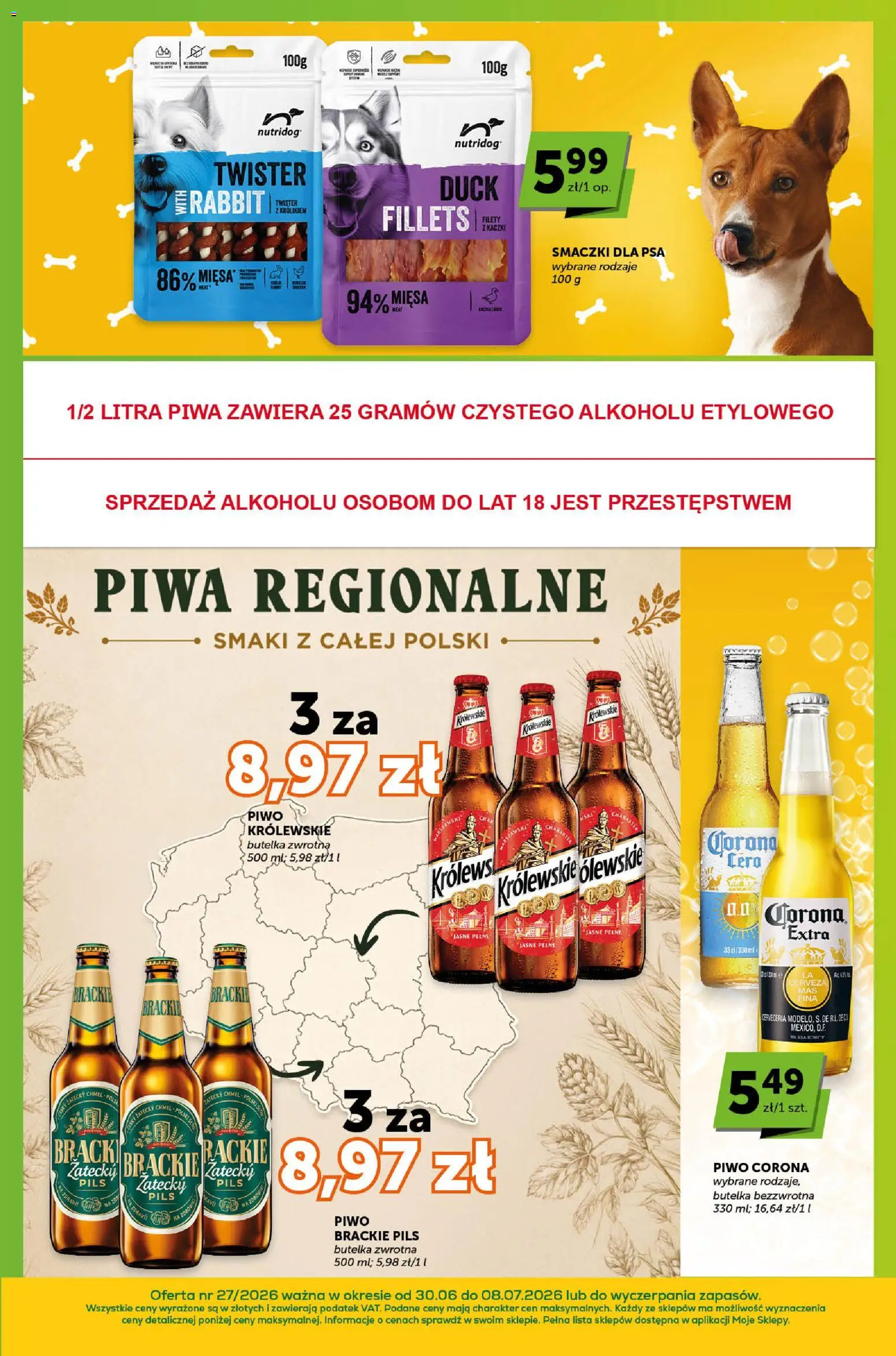 Euro Sklep gazetka - Sprawdź, co więcej od 30.06.2026 | Strona: 22 | Produkty: Piwo