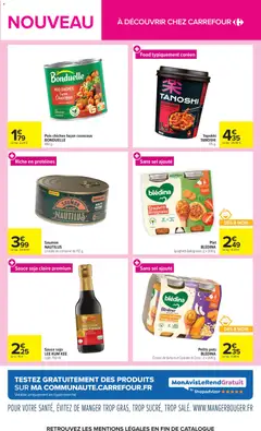 Carrefour - Prévisualisation de POIS CHICHES façon COUSCOUS, POIS CHICHES façon COUSCOUS BONDUELLE 400 g. valide à partir de 01/09/2026 | Page: 9