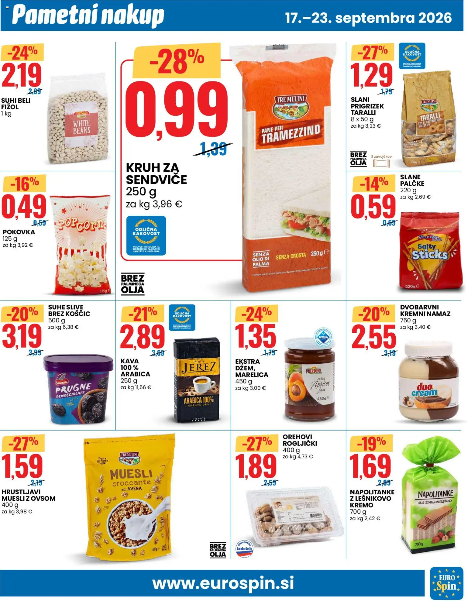Novi Eurospin katalog ponudbe – veljaven od 17.09.2026 | Stran: 7