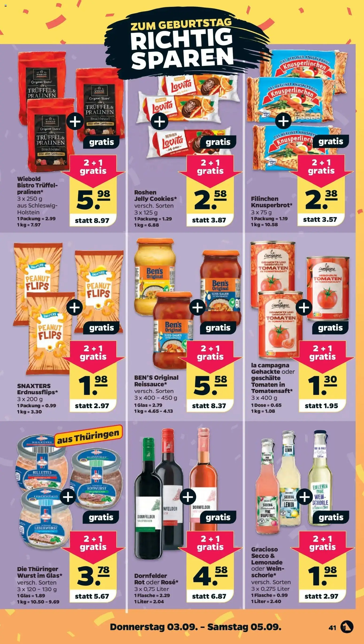 Netto Aktueller Prospekt – gültig ab 30.08.2026 | Seite: 45 | Produkte: Tomaten, Grapefruit, Gemüse, Wein