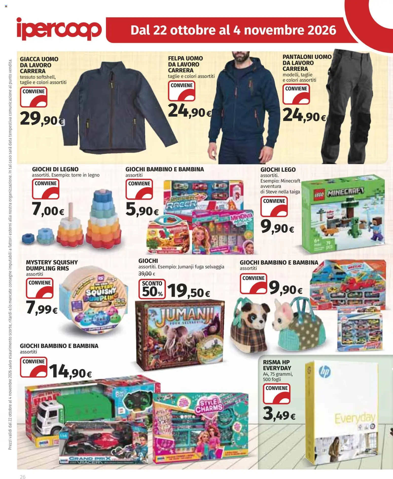 Volantino Ipercoop del 22/10/2026 | Pagina: 26
