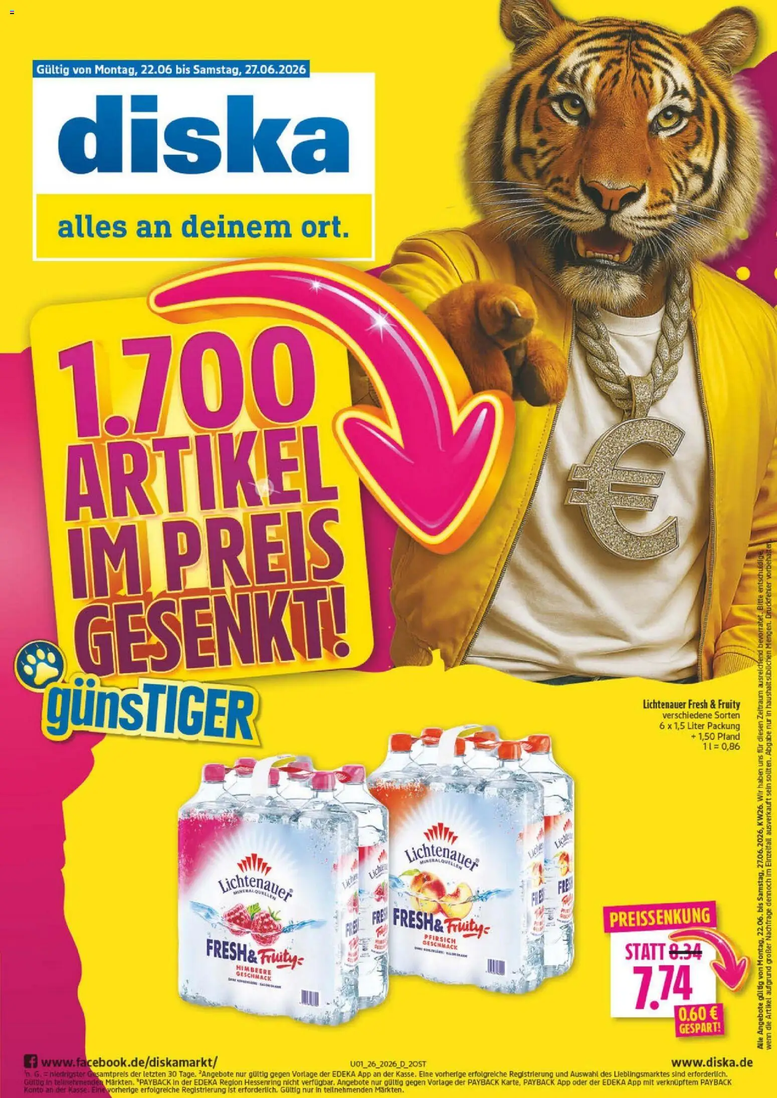 Diska - Diska Angebote Sachsen-Thüringen KW26 – gültig ab 22.06.2026 | Seite: 1