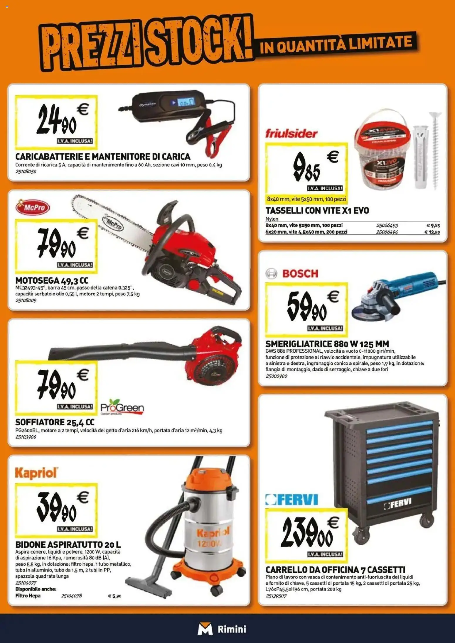 Nuovo Tecnomat catalogo dal 29/10/2026 > offerte anteprima 🛍️ | Pagina: 18 | Prodotti: Carrello, Motosega, Tubi, Caricabatterie