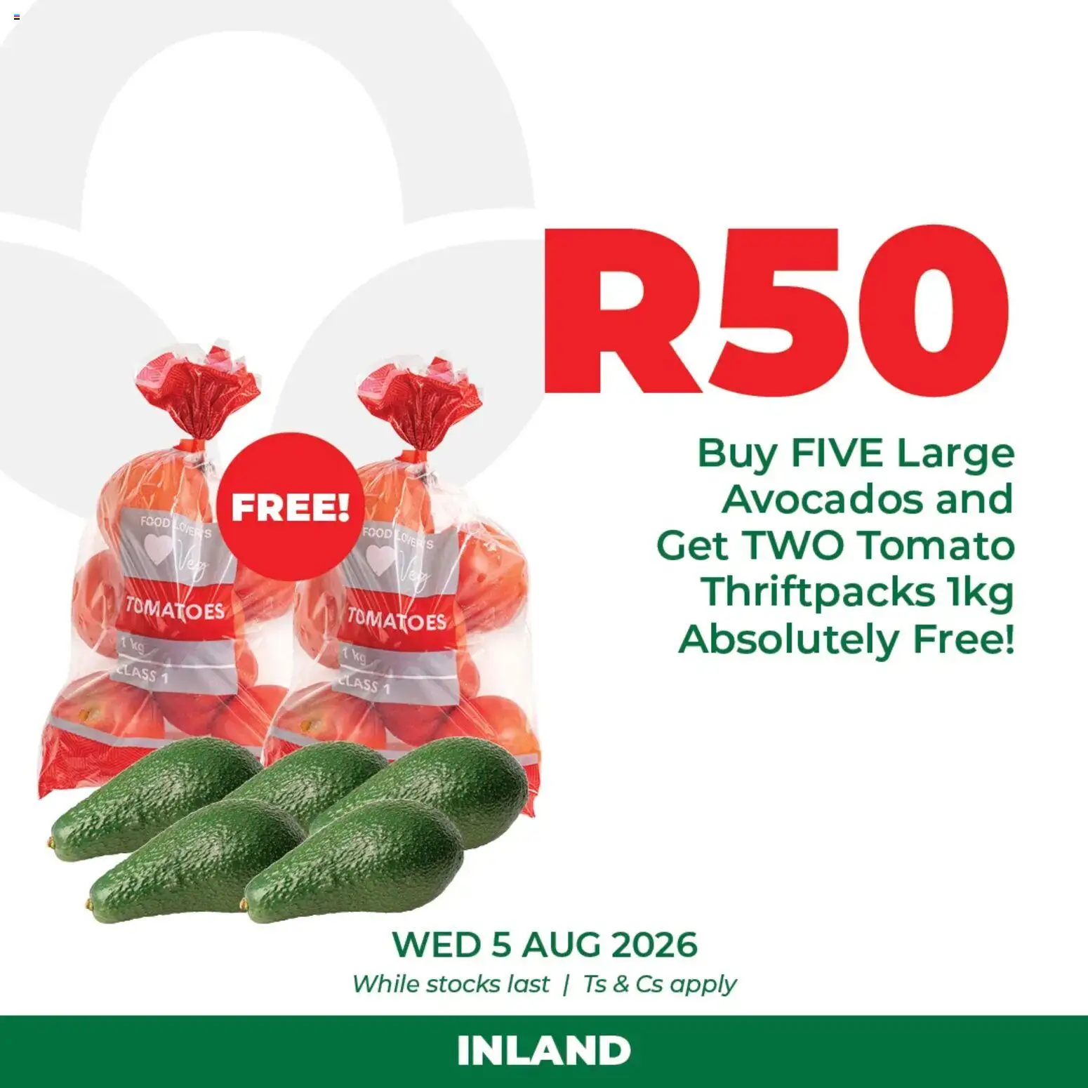 New Food Lover's Market catalogue – valid from 05/08/2026 | Page: 2 | Products: Tomatoes, Avocados