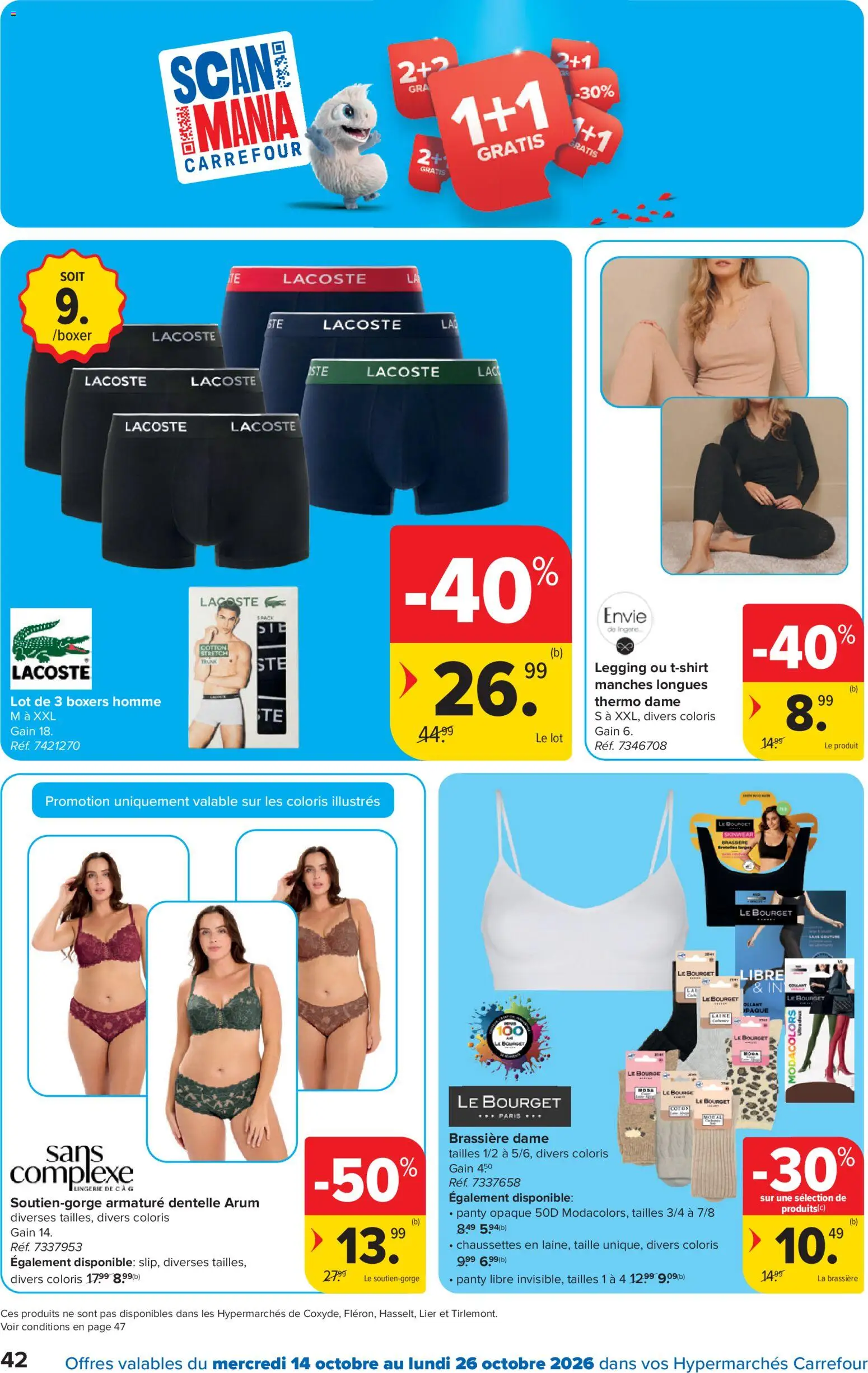 {H1} | Pagina: 42 | Producten: Boxers, La, Panty, Legging