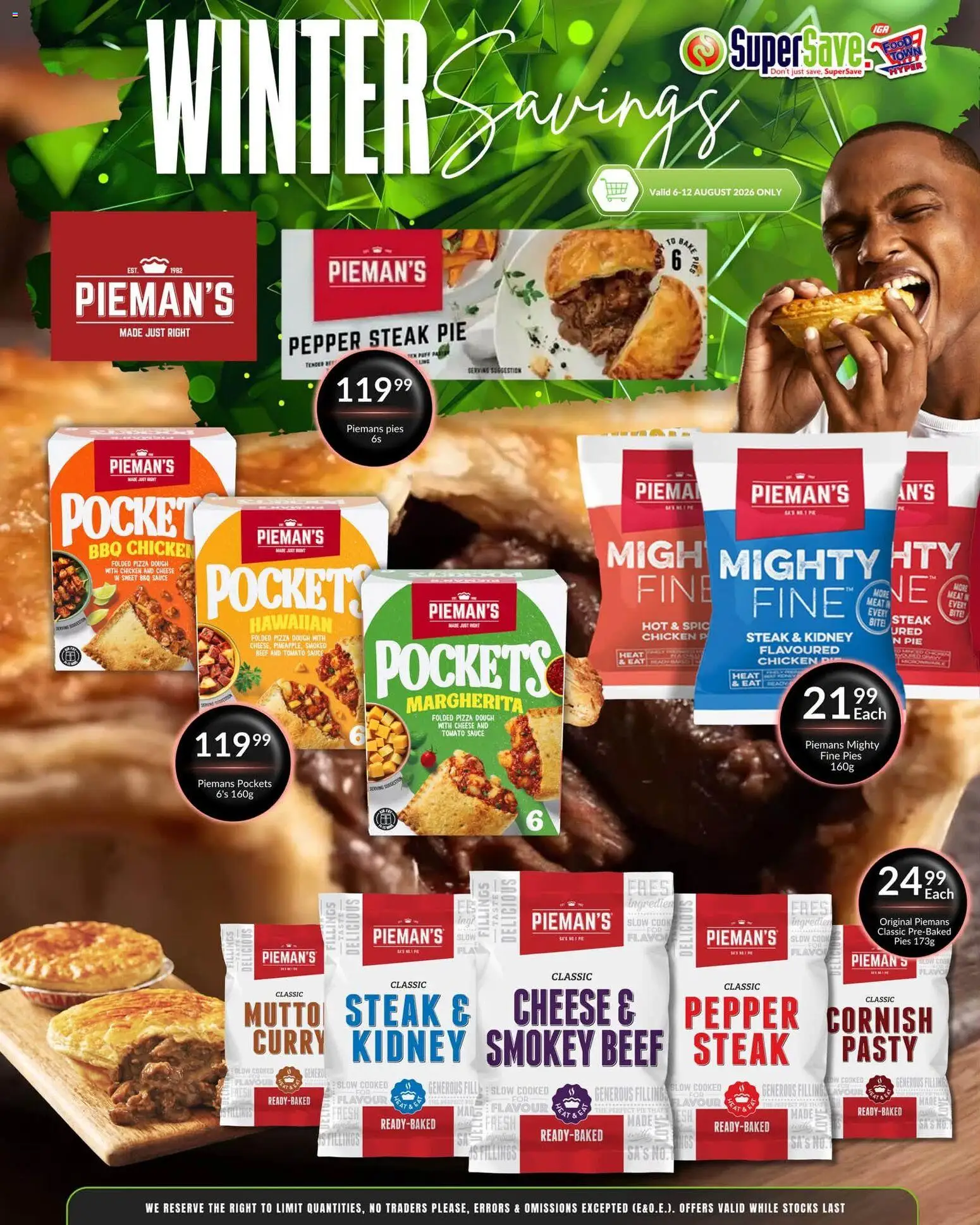 New Super Save catalogue – valid from 06/08/2026 | Page: 34 | Products: Pizza, Chicken, Dough, Pepper