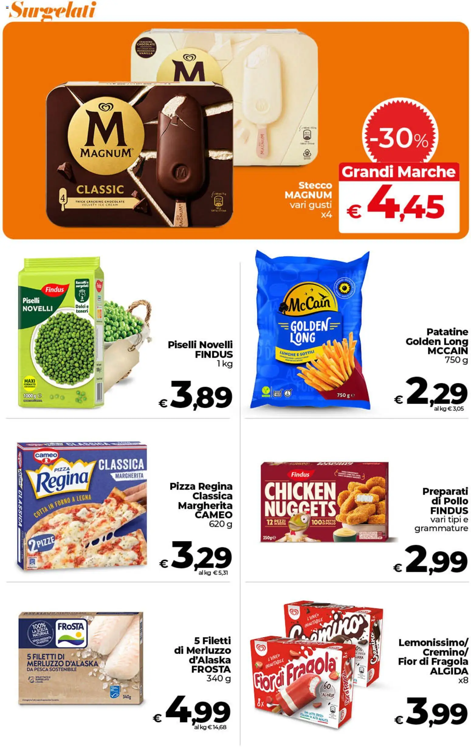 Volantino Ipercoop del 18.06.2026 | Pagina: 31 | Prodotti: Patatine, Nuggets, Pesca, Piselli