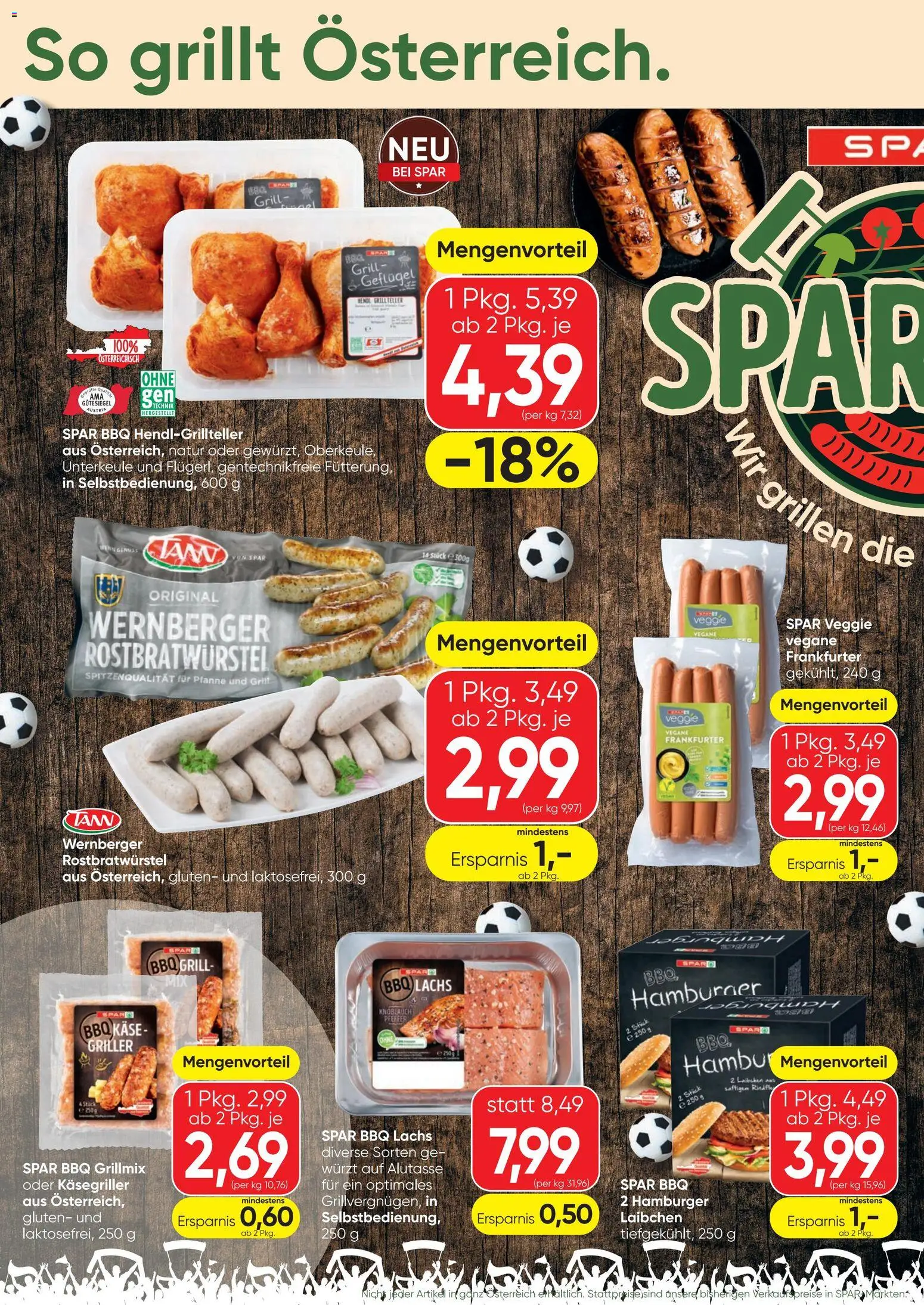 Spar Grillen gültig ab 11.06.2026 | Seite: 3 | Produkte: Grill, Käse