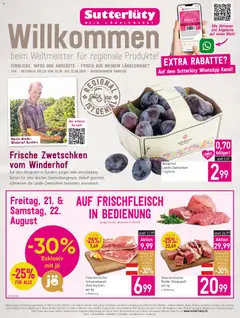 Sutterlüty Flugblatt ab 20.08.2026 gültig