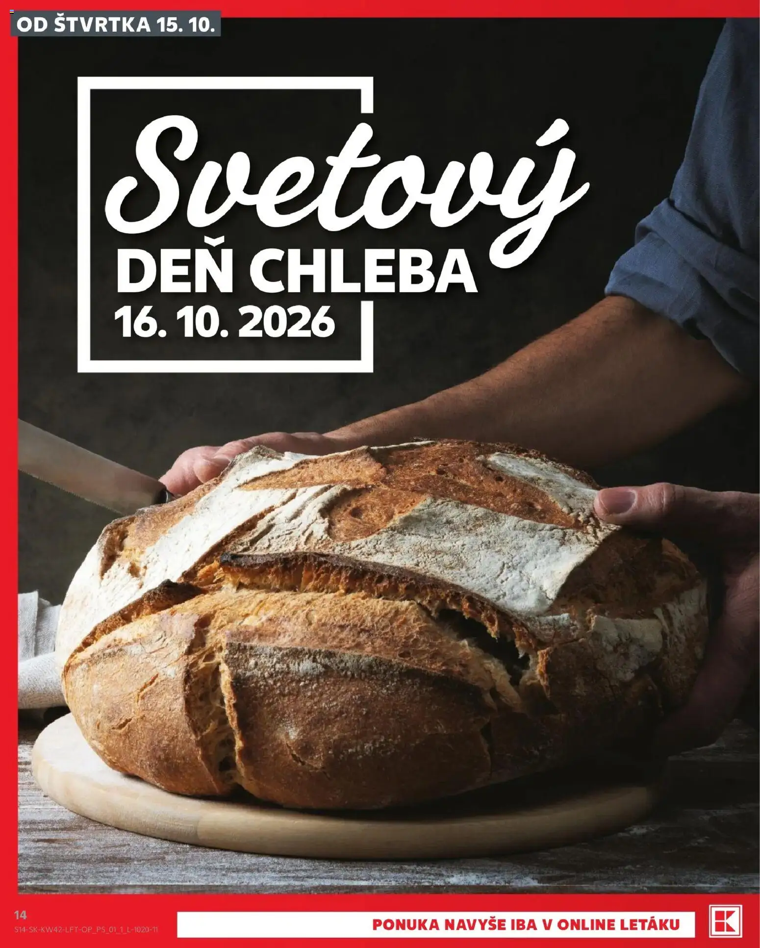 Kaufland SK akciós ujság - amely érvényes a következő dátumtól: 2026.10.15. | Oldal: 14 | Termékek: PS