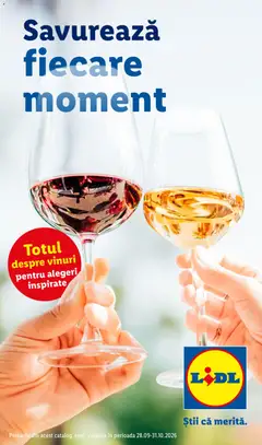 Ofertele Lidl valabile de la 28.09.2026
