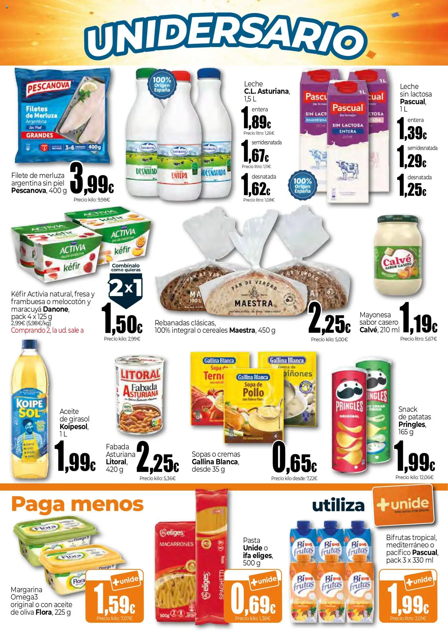 Unide folleto │ válido desde el 15/10/2026 | Página: 2 | Productos: Pan, Mayonesa, Filete, Pollo