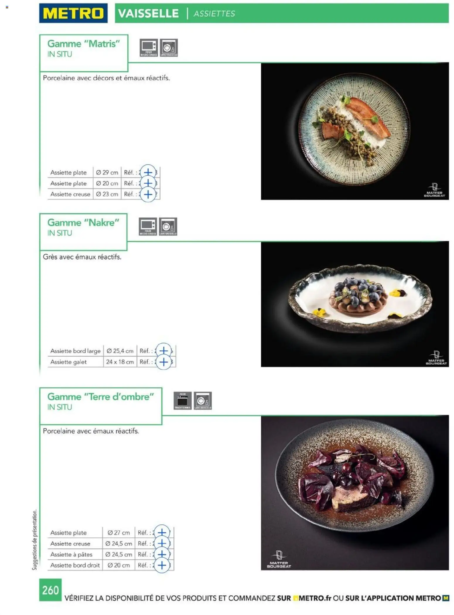 {H1} | Page: 260 | Produits: Four, Porcelaine, Assiette, Pâtes
