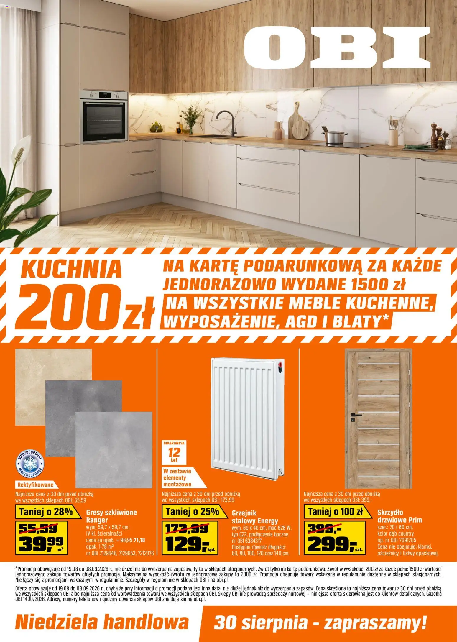 OBI gazetka od 19.08.2026 | Strona: 1