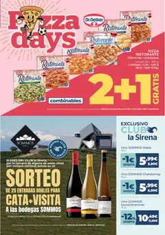Vista previa La Sirena folleto válido desde el 16/07/2026 | Página: 11 | Productos: Pizza, Vino, Barbacoa