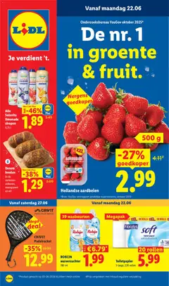 Lidl folder week 26 - Voorbeeld van een folder van Lidl, geldig van 22-06-2026