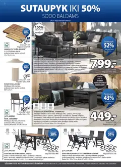 JYSK leidinys galioja nuo 28.04.2026 | Puslapis: 2 | Prekių: Sofa, Stalas, Kėdė