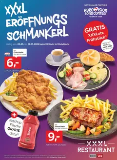 XXXLutz Eröffnungs schmankerl ab 05.05.2026 gültig