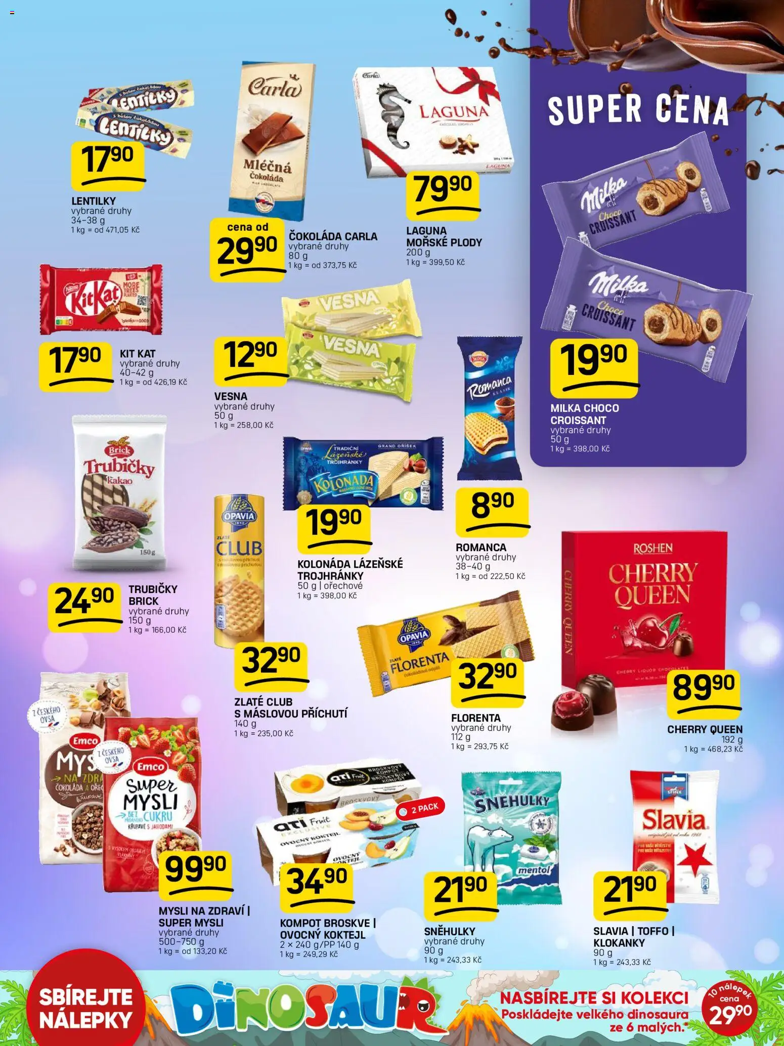 Flop leták od 05.08.2026 | Strana: 9 | Produkty: Kompot, Čokoláda, Nálepky, Kompot broskve