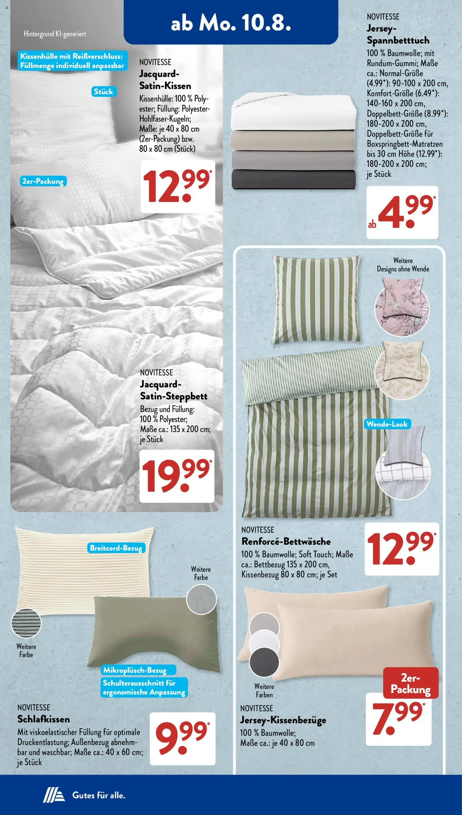 Aldi Süd Prospekt – gültig ab 10.08.2026 | Seite: 9 | Produkte: Up2fashion, Poloshirt, Tanktop, Bekleidung