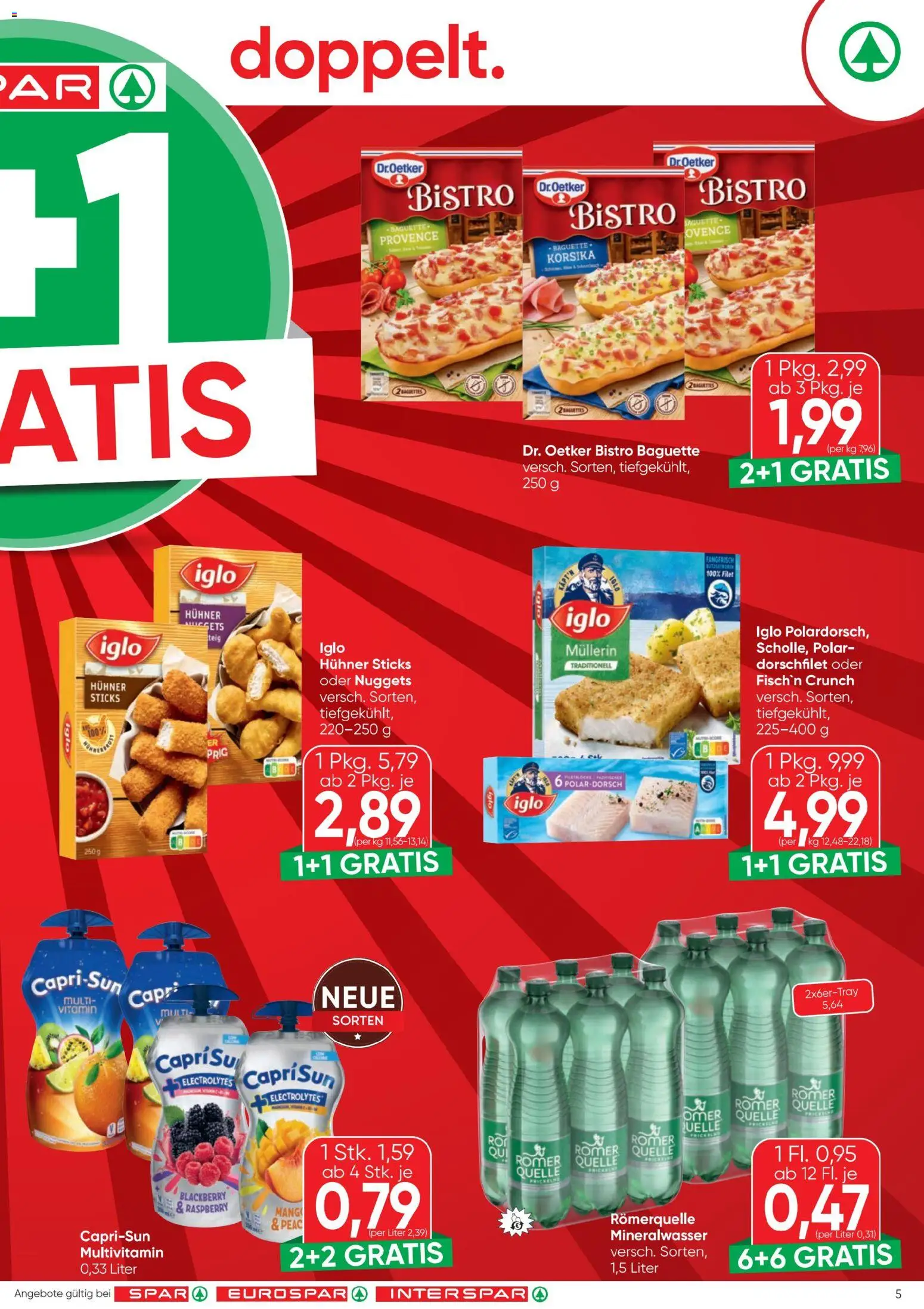 Spar Flugblatt gültig ab 03.06.2026 | Seite: 5