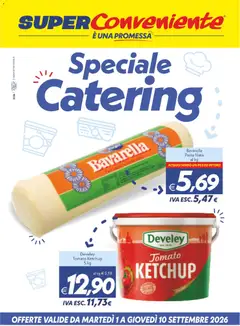 Anteprima del volantino SuperConveniente volantino Catering Enna, Misterbianco valido a partire dal 01/09/2026