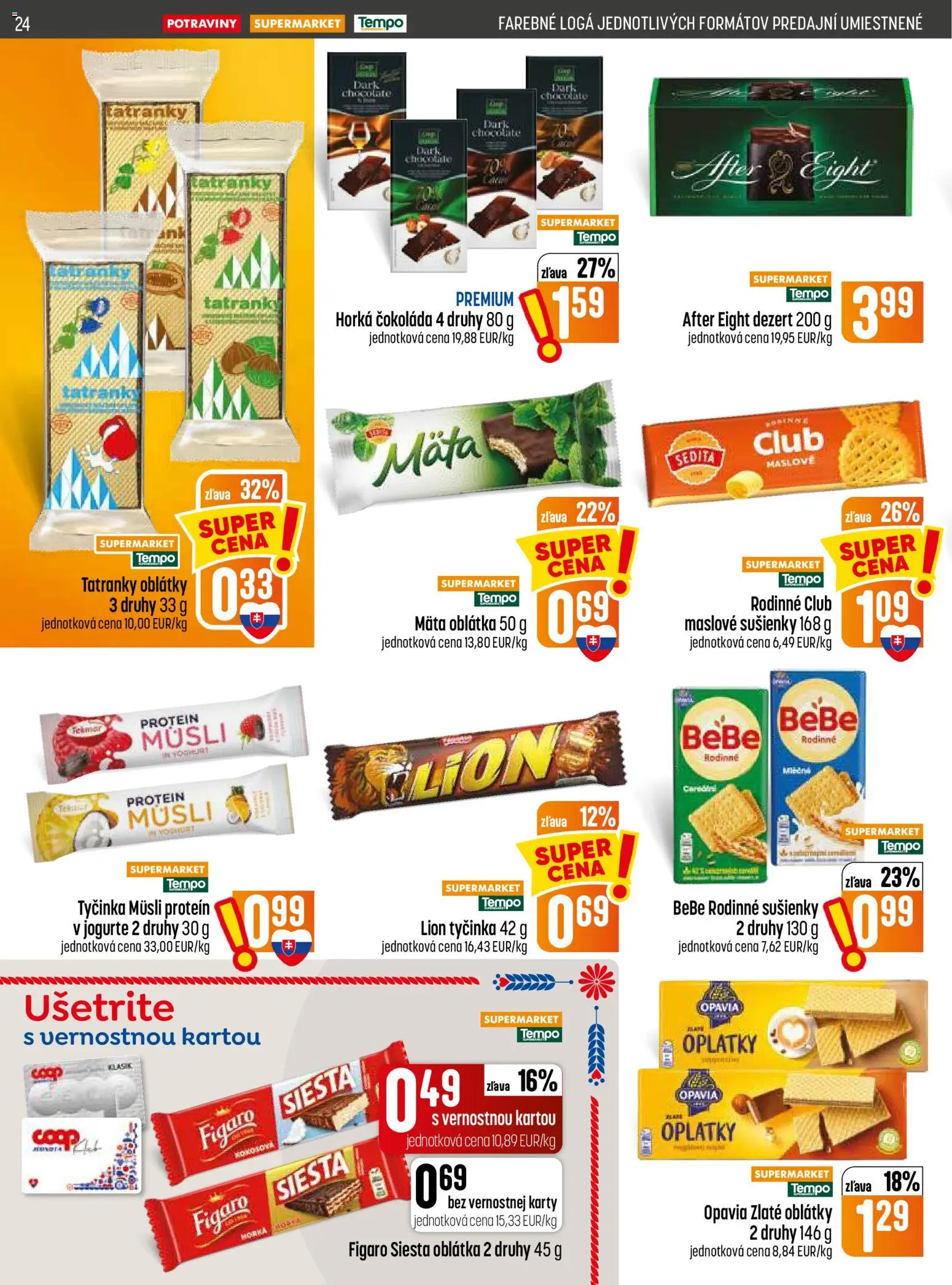 Nové COOP Jednota akcie – leták je platný od 26.08.2026 | Strana: 24