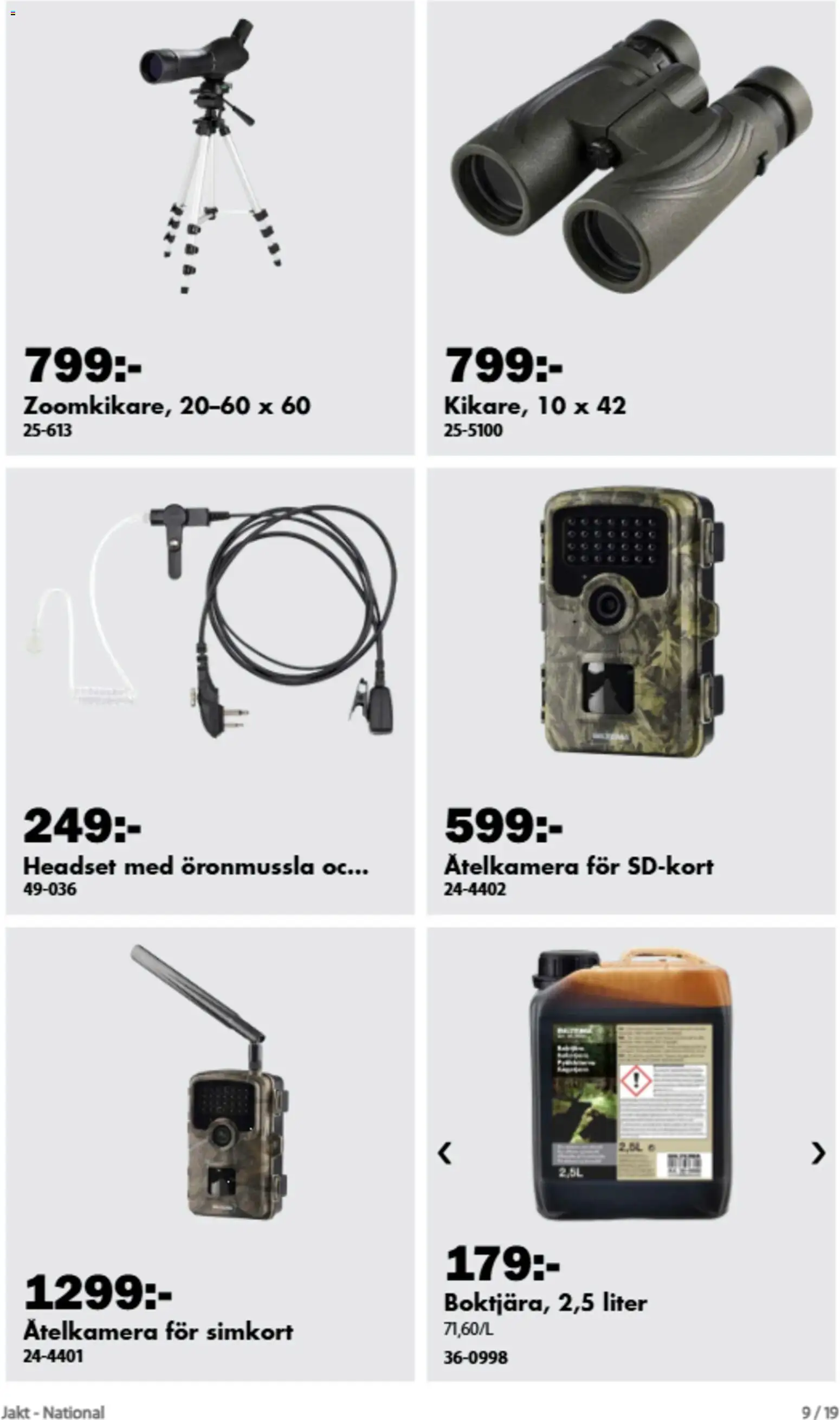 Biltema reklamblad aktuell från 19/08/2026 | Sida: 10 | Produkter: Headset